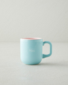 Mini&Mummy Seramik İkili Kupa 150-230 ml Mavi - Pembe