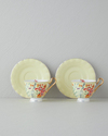 Miranda New Bone China 4 Parça 2 Kişilik Çay Fincanı Takımı 220 ml Açık Sarı