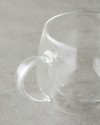 Mistral Borosilikat Cam Double Wall Kupa 280 ml Şeffaf