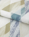 Modern Argyle Pamuk Çift Kişilik Nevresim Takımı 200x220 cm Mavi