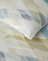 Modern Argyle Pamuk Çift Kişilik Nevresim Takımı 200x220 cm Mavi