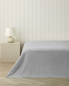 Modern Grid Çift Kişilik Pike 180x220 cm Gri