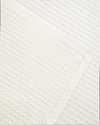 Modern Grid Çift Kişilik Pike 180x220 cm Ekru