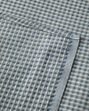 Modern Grid Çift Kişilik Pike 180x220 cm Lacivert