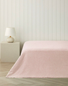 Modern Grid Tek Kişilik Pike 150x220 cm Pembe