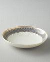Modern Passion Bone Porselen Çukur Yemek Tabağı 20 cm Siyah