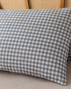 Modern Plaid Desenli Biyeli Çift Kişilik Pike Seti Bej