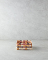 Modern Square Kağıt İp Sepet Kahve