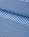 Modern Strip Çift Kişilik Nevresim Seti Mavi