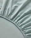 Modern Strip Kolay Ütülenir Çift Kişilik Nevresim Takımı 200x220 cm Yeşil