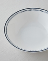 Monarch Porselen Kase 23 cm Siyah - Beyaz