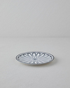 Monarch Porselen Pasta Tabağı 19 cm Siyah - Beyaz