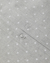Mono Diamond İpliği Boyalı Çift Kişilik Nevresim Takımı 200x220 cm Gri