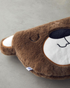 Moonbear Bebe Dekoratif Kırlent 33x26 cm Koyu Kahverengi