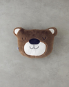 Moonbear Bebe Dekoratif Kırlent 33x26 cm Koyu Kahverengi