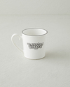 Morning Coffee Seramik Kupa 330 ml Siyah - Beyaz