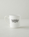 Morning Coffee Seramik Kupa 330 ml Siyah - Beyaz