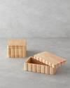 Morro Dekoratif Kutu 15,5x15,5x10 cm Açık Kahverengi