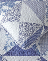 Mosa Blu  Çift Kişilik Yatak Örtüsü Takımı 200x220 cm Lacivert
