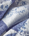 Mosa Blu  Tek Kişilik Yatak Örtüsü Takımı 160x220 cm Lacivert