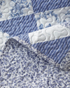 Mosa Blu  Tek Kişilik Yatak Örtüsü Takımı 160x220 cm Lacivert