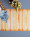 Multi Colors Dokuma Kilim 80x150 cm Turuncu