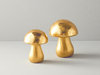 Mushroom Chic Dolomite Biblo Gold