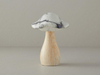 Mushroom Stoneware Dekoratif Aydınlatma Natural