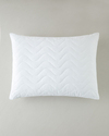 Napline Pamuklu Kapitoneli Sıvı Geçirmez Alez 50x70 cm Beyaz
