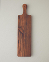 Natural Ceviz Kesme Tahtası 16x45 cm Koyu Kahverengi