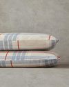 Natural Plaid 2'Li Yastık Kılıfı Bej