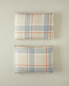 Natural Plaid 2'Li Yastık Kılıfı Bej