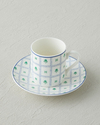 Nautica New Bone China 4 Parça 2 Kişilik Kahve Fincan Takımı 80 ml Mavi