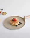 Neoflam Fika Alüminyum Krep Saklama Kabı 22x5,5 cm Bej
