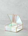 Nerita Dekoratif Kutu 14.2x14.2x5.5cm İris Luster