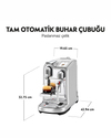 Nespresso J620 Creatista Pro Süt Çözümlü Kahve Makinesi Metalik Gri