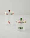 New Year Candy Borosilikat Kavanoz 600 ml Renkli
