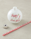 New Year Joy Cam Pipetli Bardak Beyaz