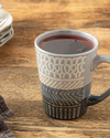 Nora Stoneware Kupa 300 ml Koyu Gri
