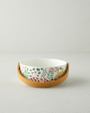 Nostalgic Country Stoneware Sunumluk 17x7 cm Renkli