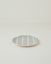 Nostalgic Petals New Bone Pasta Tabağı 20 cm Yeşil-Sarı