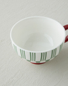 Nostalgic Serenity New Bone China Demlik Seti 380 – 260 ml Bordo – Hardal