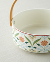 Nostalgic Whispers Stoneware Sunumluk 17x7 cm Renkli