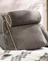 Novelda Kadife Yaslanma Minderi 50x25x50 cm Antrasit