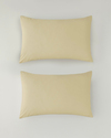 Novella Premium Soft Cotton 2'li Yastık Kılıfı 50x70 cm Açık Sarı