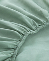 Novella Premium Soft Cotton Çift Kişilik Lastikli Çarşaf Takımı Seledon