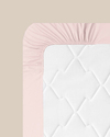 Novella Premium Soft Cotton Çift Kişilik Lastikli Çarşaf 160x200 cm Toz Pembe