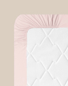 Novella Premium Soft Cotton Tek Kişilik Lastikli Çarşaf 100x200 cm Toz Pembe