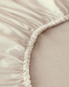 Novella Premium Soft Cotton Tek Kişilik Lastikli Çarşaf Bej