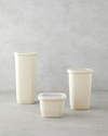Novia Plastik 3'lü Kavanoz 550 ml-1200 ml-1700 ml Krem
